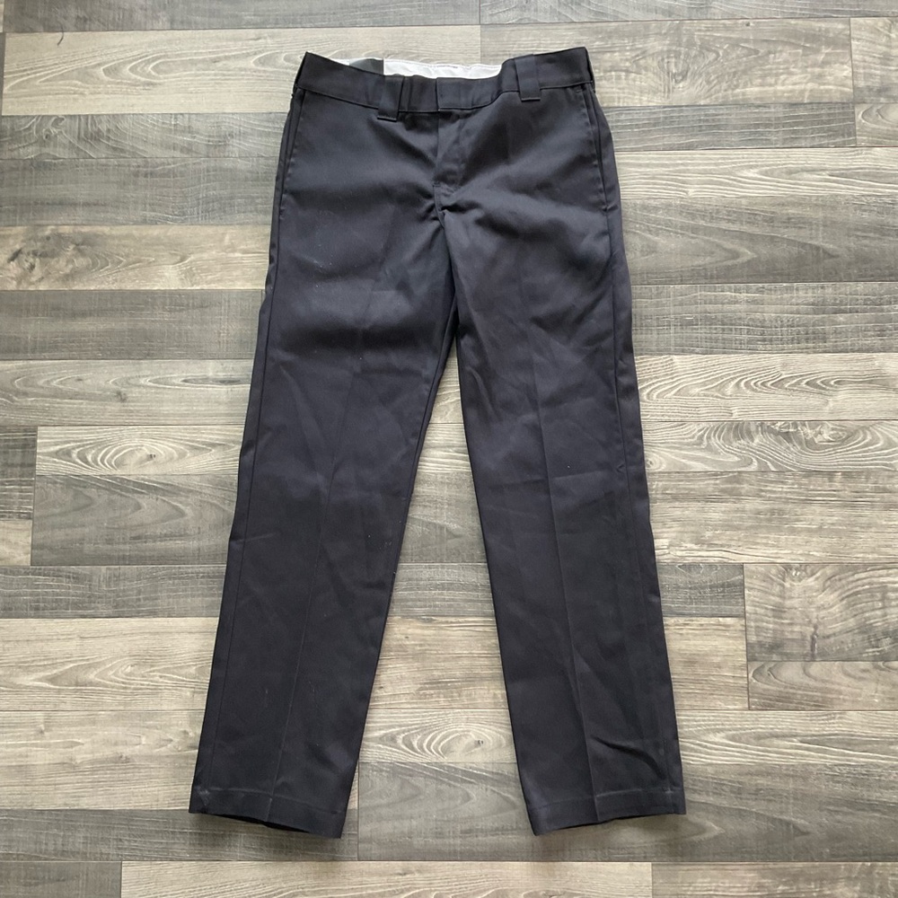 32x32 NWT Dickies 873 Slim Straight Work Pants Men’s Black Straight DWP873BLK